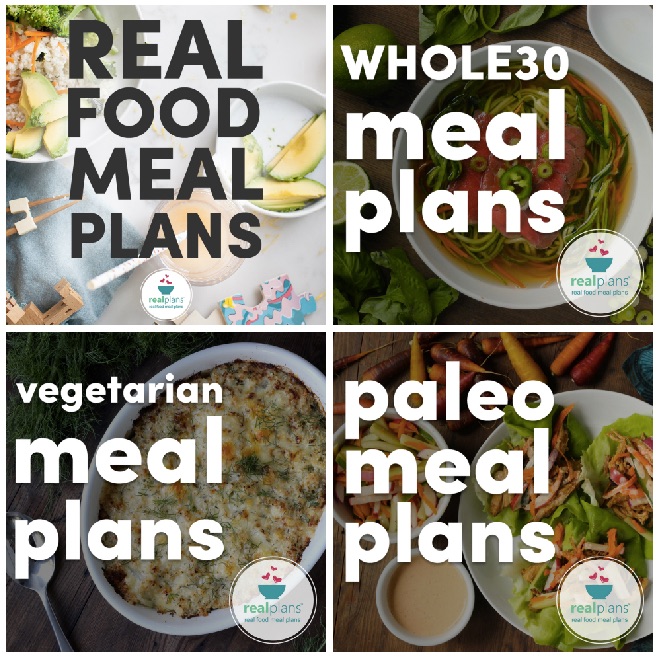 Real Plans - Healthy Meal Plans for a variety of special diets
