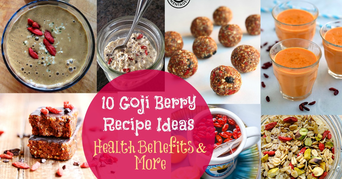 10 goji berry recipe ideas, goji berries health benefits, and more.  All about goji-berries. Smoothie Superfood | Healthy Snacks