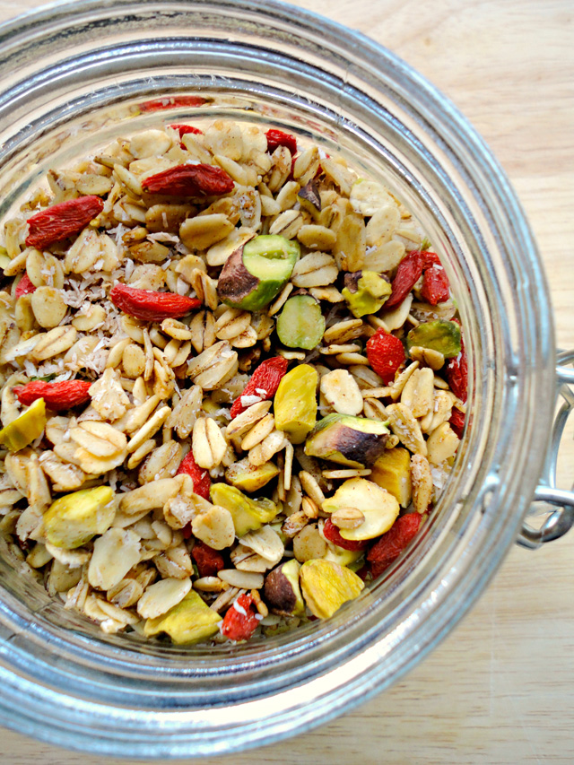 Goji Berry Trail Mix Granola