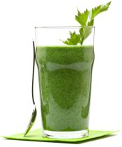 Green Smoothie - healthy breakfast protein shake